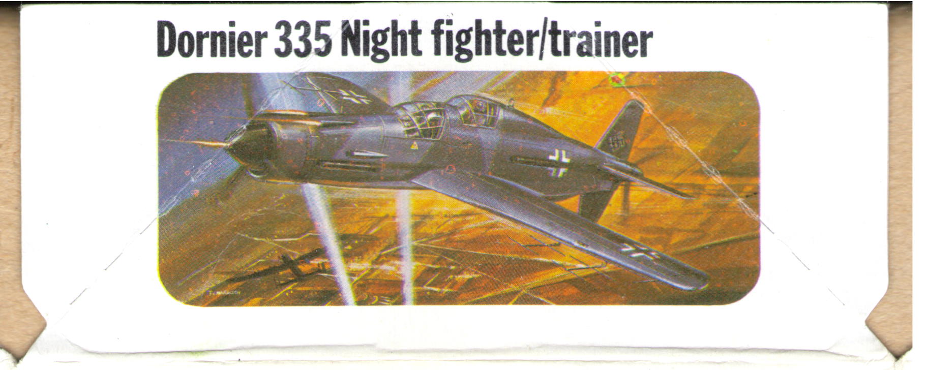 Стенка коробки другие модели Зелёной серии 75 FROG F291 Beaufighter Mk.21 Anti-shipping Strike Fighter, ROVEX Models and Hobbies 1975